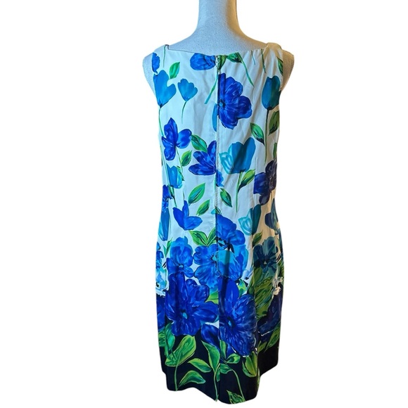 Jessica Howard Floral Sleeveless Sheath Dress - Picture 2 of 7